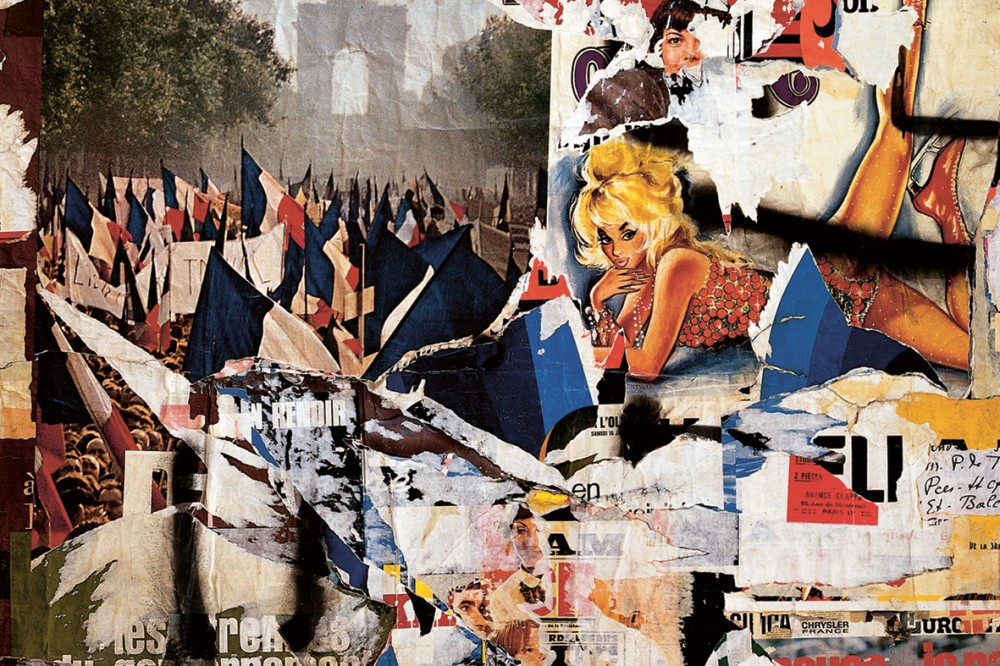 1971_Boulevard de la Villette, mars 1971, 148 x 152 cm, Jacques Villeglé © Adagp, Paris, 2026 - © Le Centre d'art GwinZegal