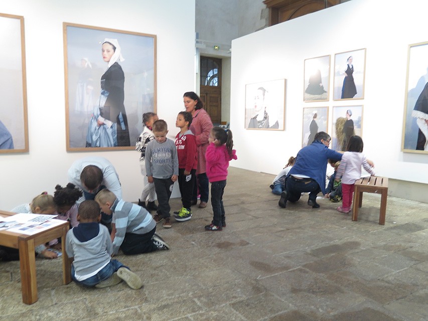 Les visites au Centre d'art GwinZegal - © GwinZegal