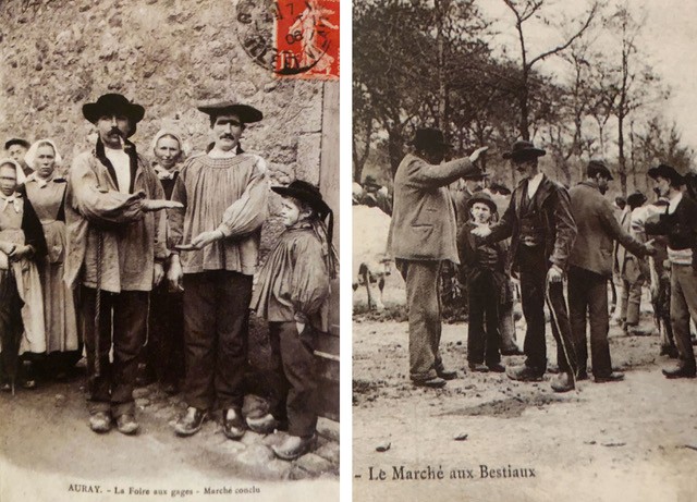 Cartes postales bretonnes (détails), in Marie-France Motrot, Bretagne, Images d’autrefois, Jean-Pierre Gyss éditeur, Strasbourg. - © GwinZegal